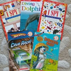 Five Level 1 Early Reader books